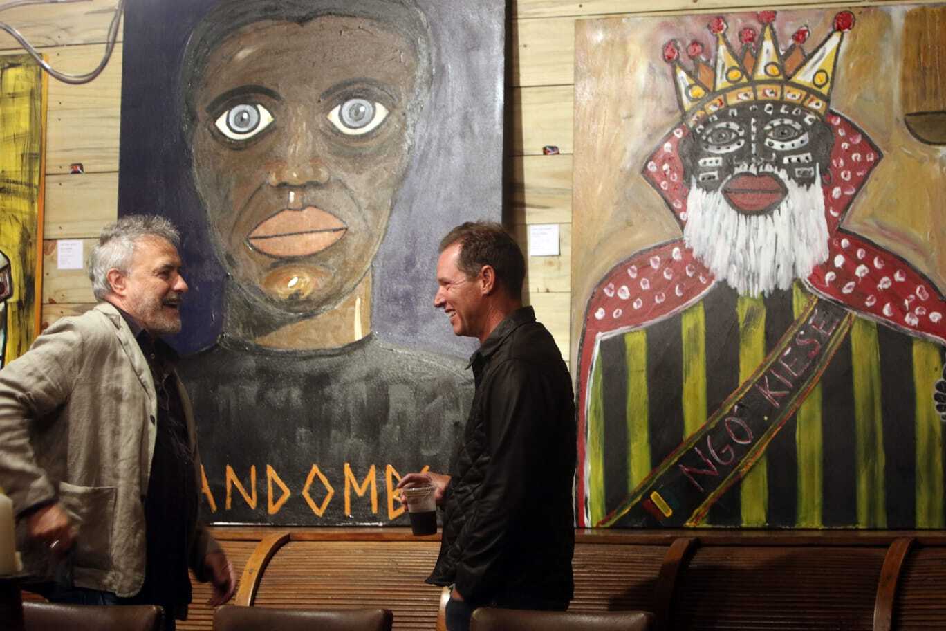 First artistic exhibition and charity event